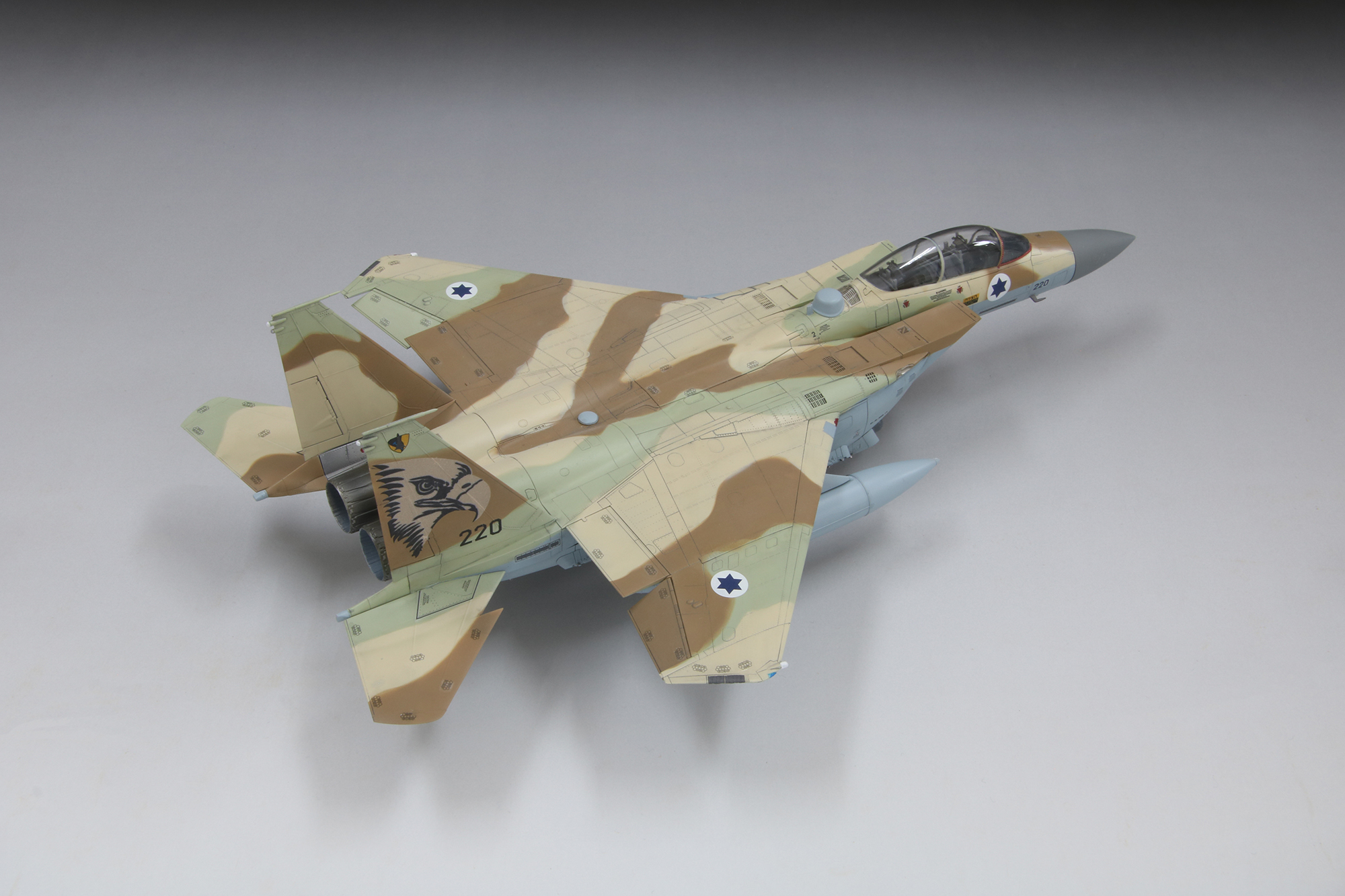 1/72イスラエル空軍F-15I “ラーム”_ファインモールド
